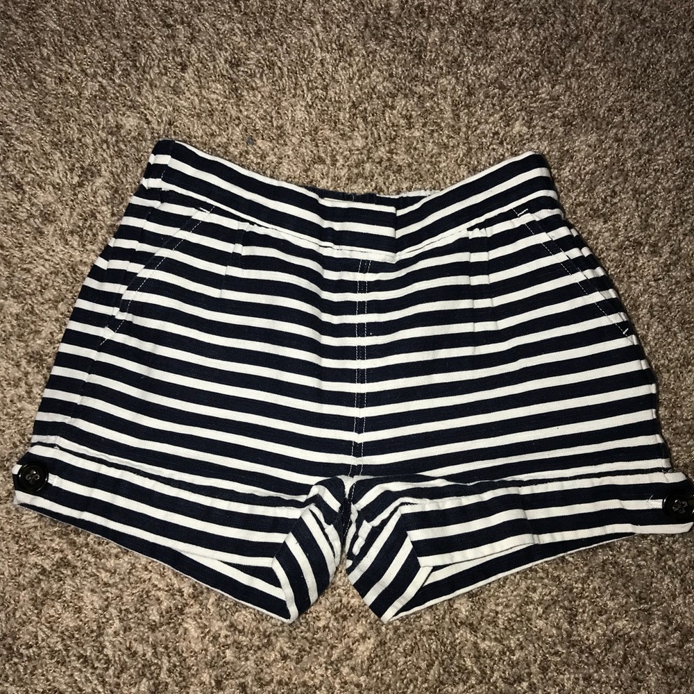 navy and white striped shorts from crewcuts